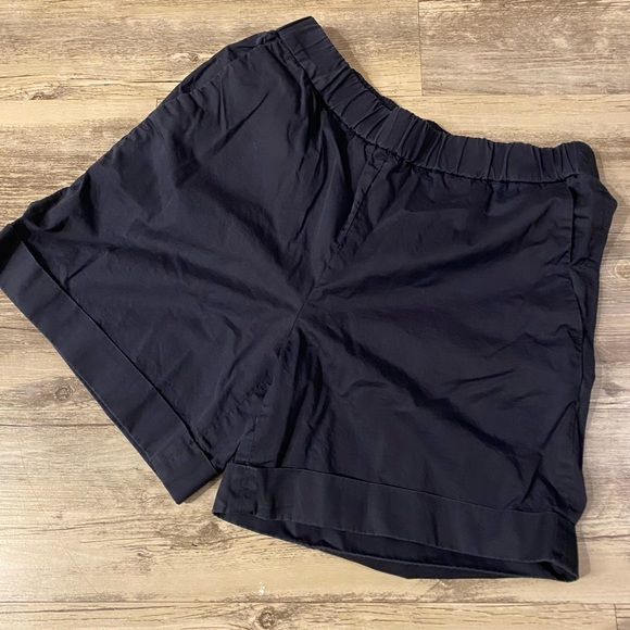 Navy Blue COS Cotton Shorts - Picture 1 of 6